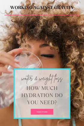 pin for article about drinking water