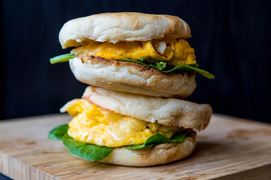 Five-Minute Egg Sandwich