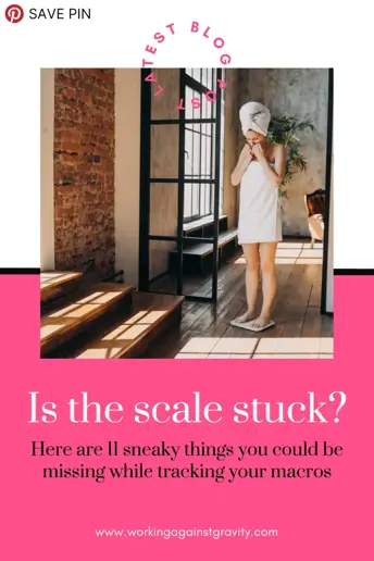 is the scale stuck?