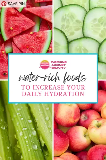 foods high in water pinterest pin