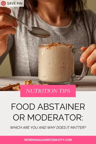 abstainer or moderator pinterest pin