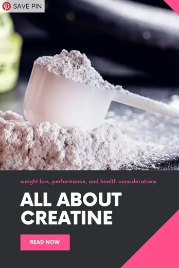 all about creatine pinterest pin