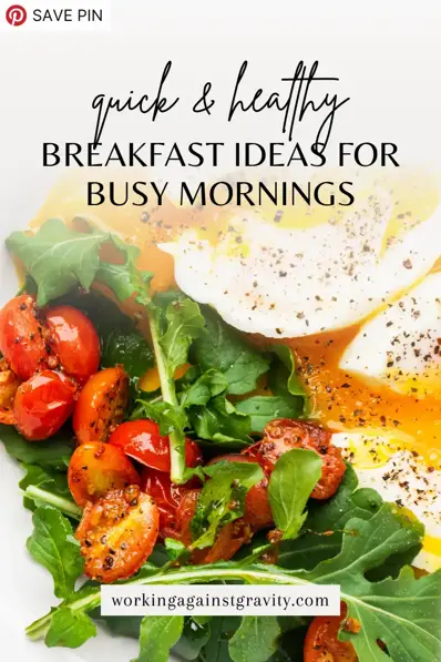 healthy breakfast ideas pin