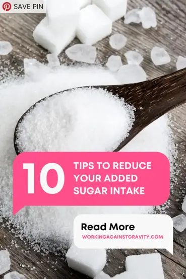 reduce added sugar pin