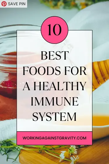 immune system boosting foods pin