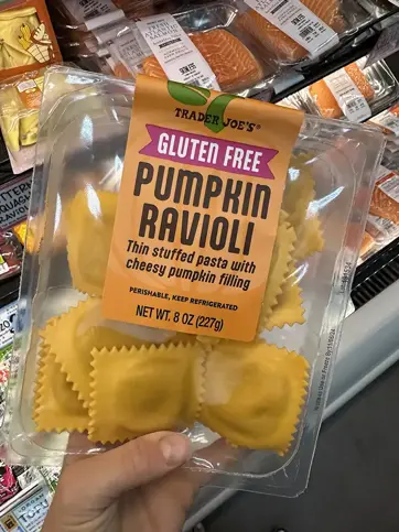 pumpkin ravioli