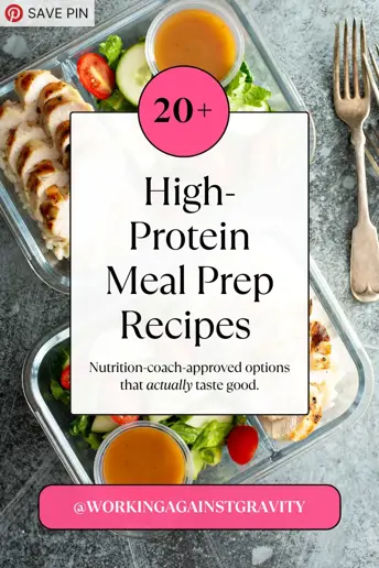 high protein meal prep recipes