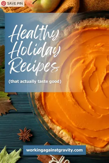 healthy holiday recipes from WAG Nutrition Pin