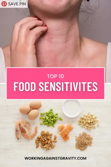 food sensitivity pin