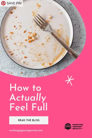 how to minimize hunger pin - empty plate