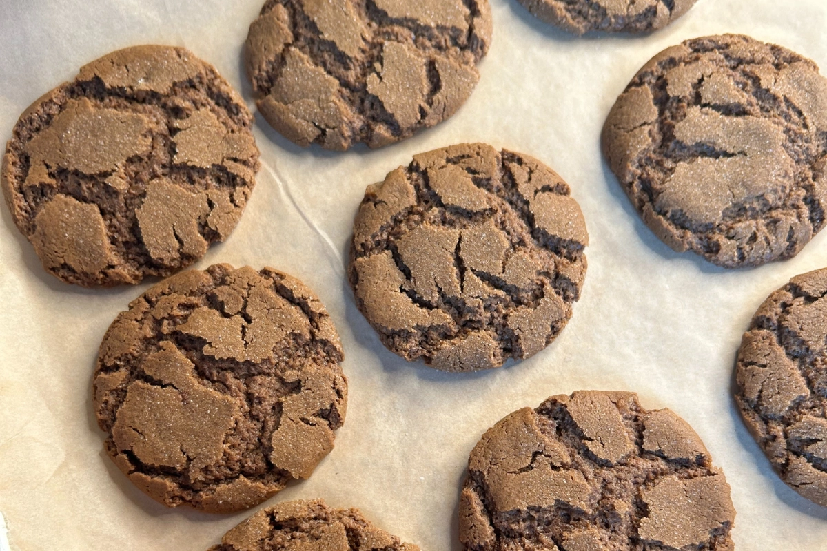 Ginger Molasses Cookies