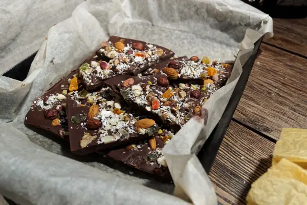 superfood chocolate bark