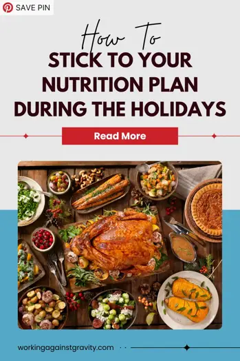 how to stick to your nutrition plan during the holidays